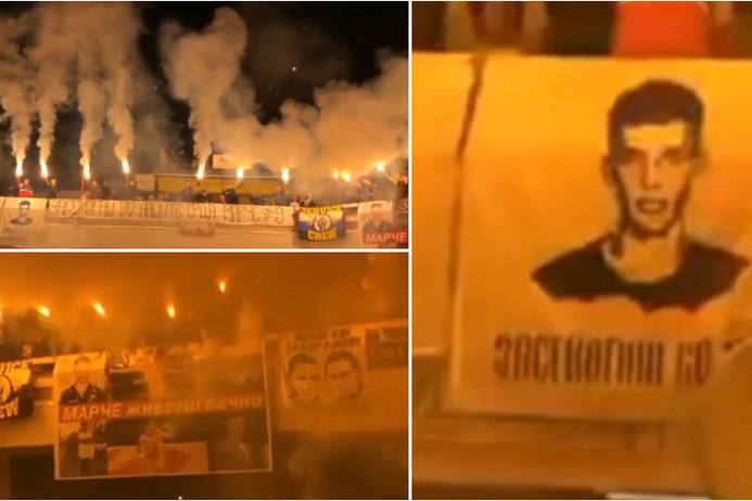 ВИДЕО: „Фемили“ со пиро-шоу испратија честитка за роденденот на Марко Божиновски!